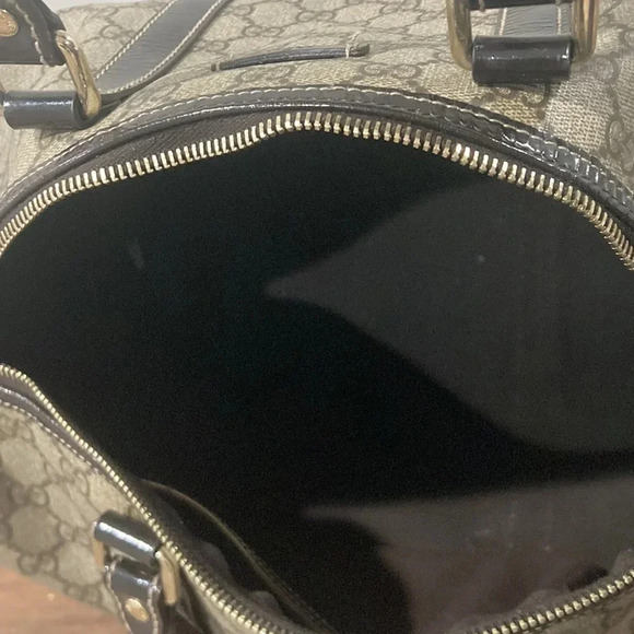 Authentic Gucci Joy Boston Top Handle Brown Bag - Picture 15 of 16